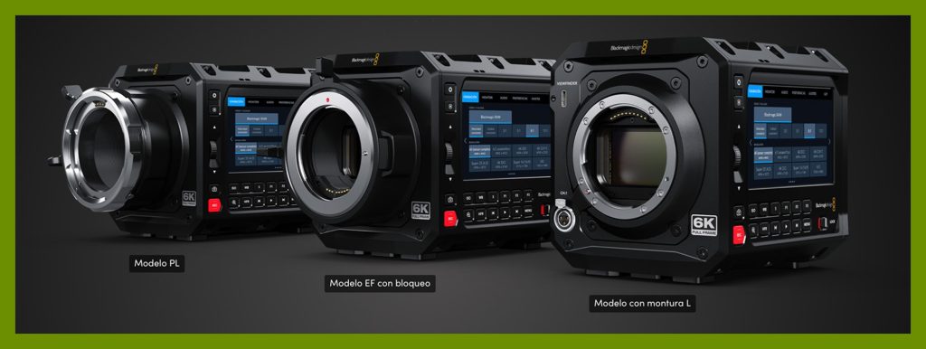 Pyxis. Pixis. 6K. 4K. UHD. Blackmagic. SDI. Camera. Camara. Profesional. Broadcast.